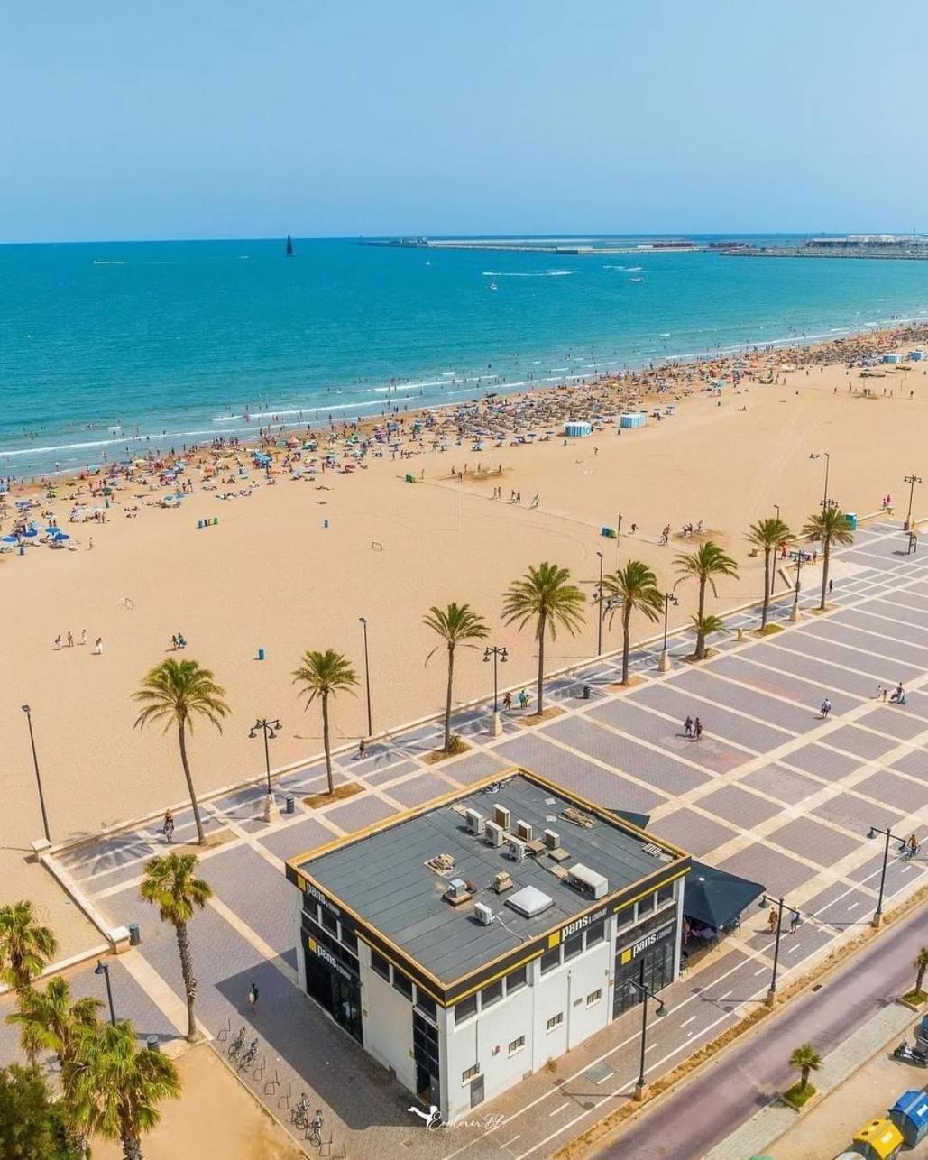 Mirador 1 Del Mercado Central - Habitacion Con Bano Privado En El Centro De La Ciudad Vella Valenza Esterno foto